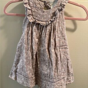 Adorable Floral Kids Dress with Ruffle Trim